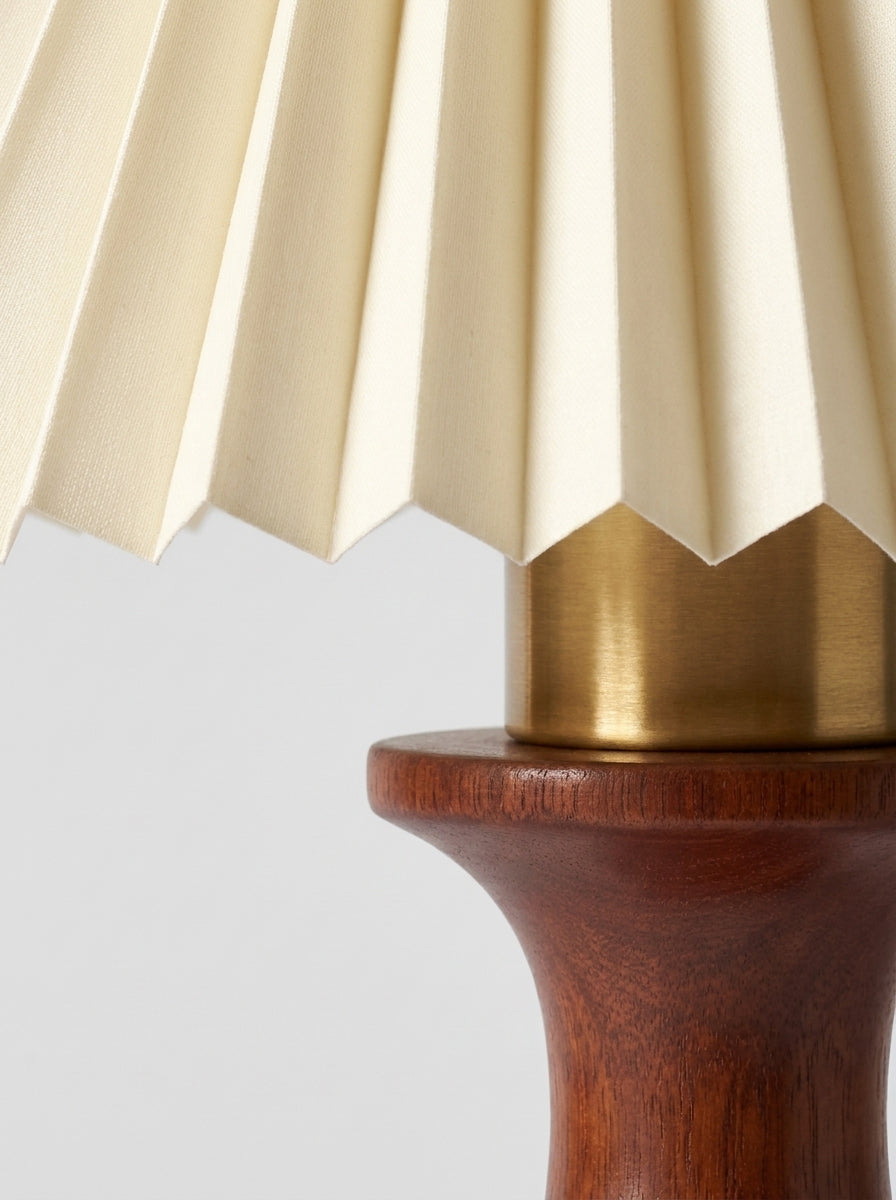 Textil Tischlampe Mabel