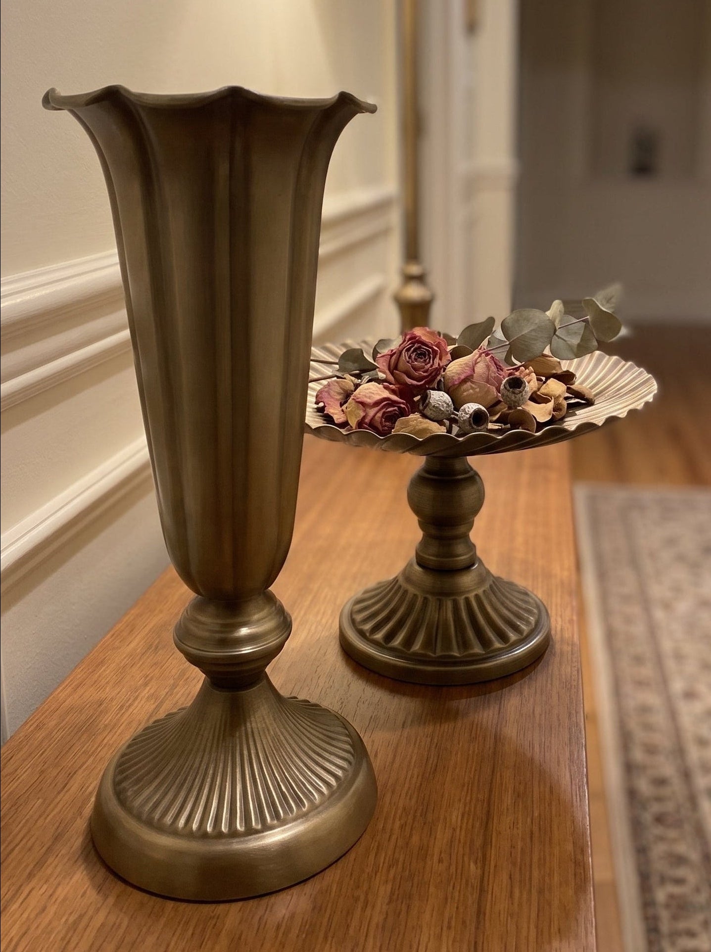 Metall Vase Beatrice