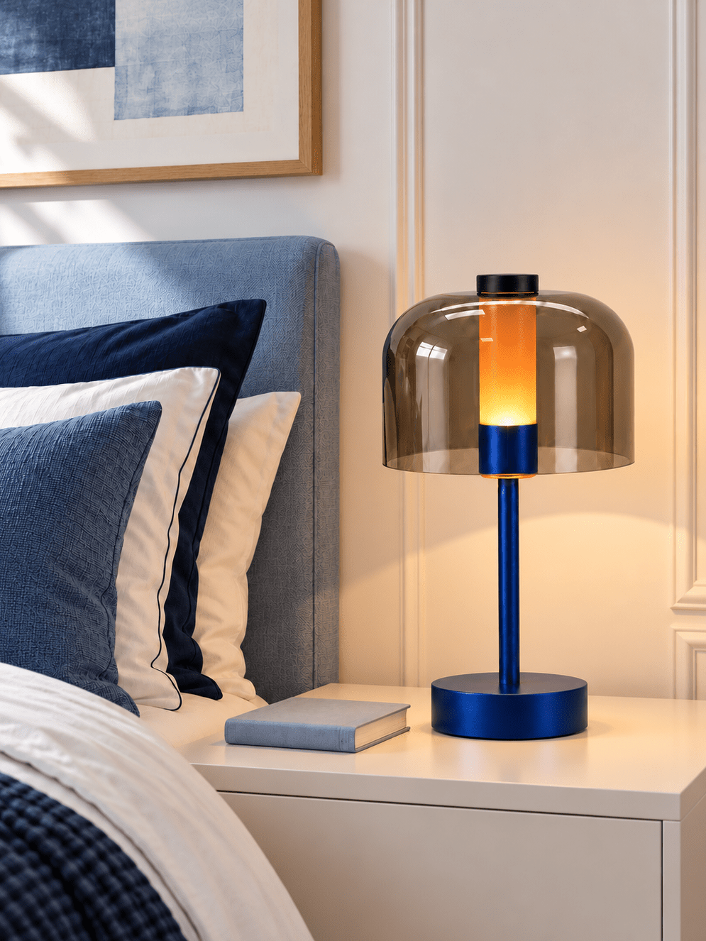 Akku-Tischlampe mit Acrylschirm - Nell & Croft