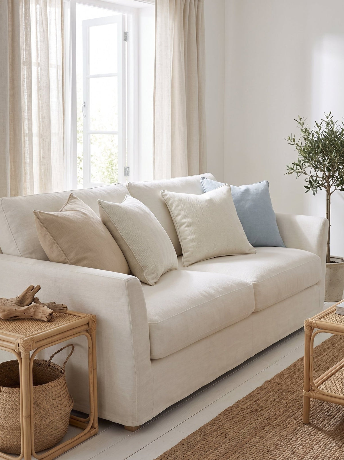 Chenille Kissen 3er-Pack - Nell & Croft