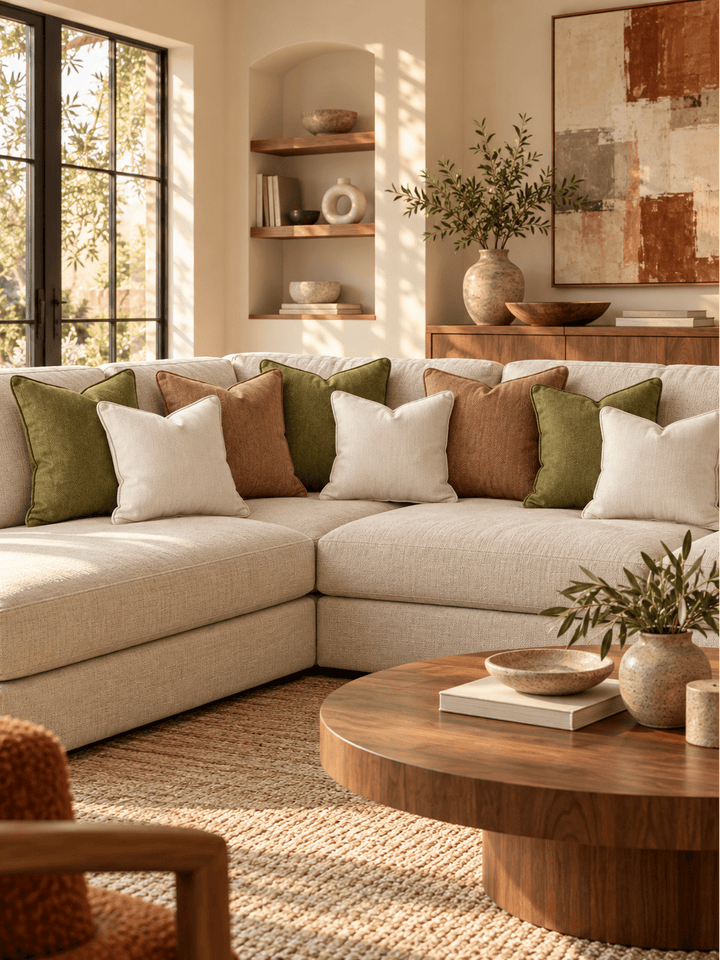 Chenille Kissen 3er-Pack - Nell & Croft