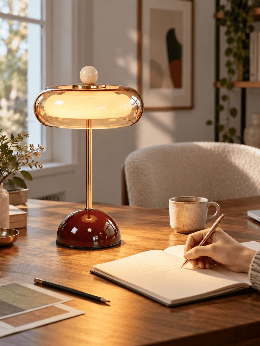 Glas Tischlampe - Nell & Croft