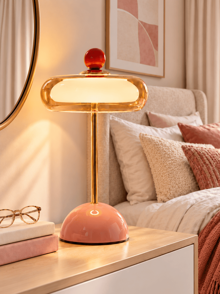 Glas Tischlampe - Nell & Croft