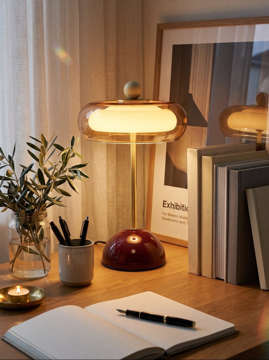 Glas Tischlampe - Nell & Croft