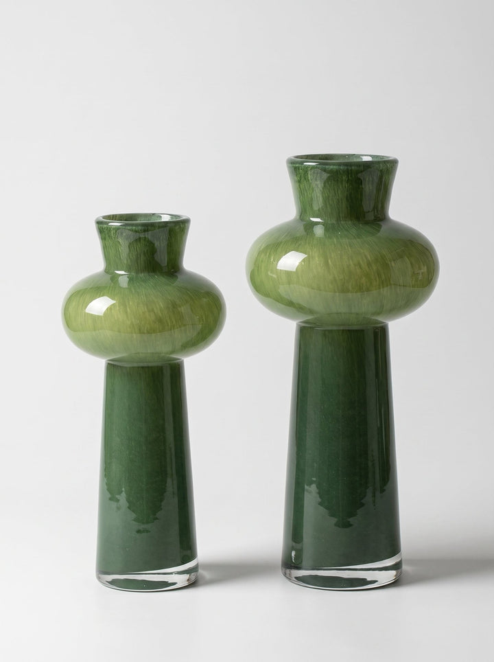 Glas Vase Bauchig - Nell & Croft