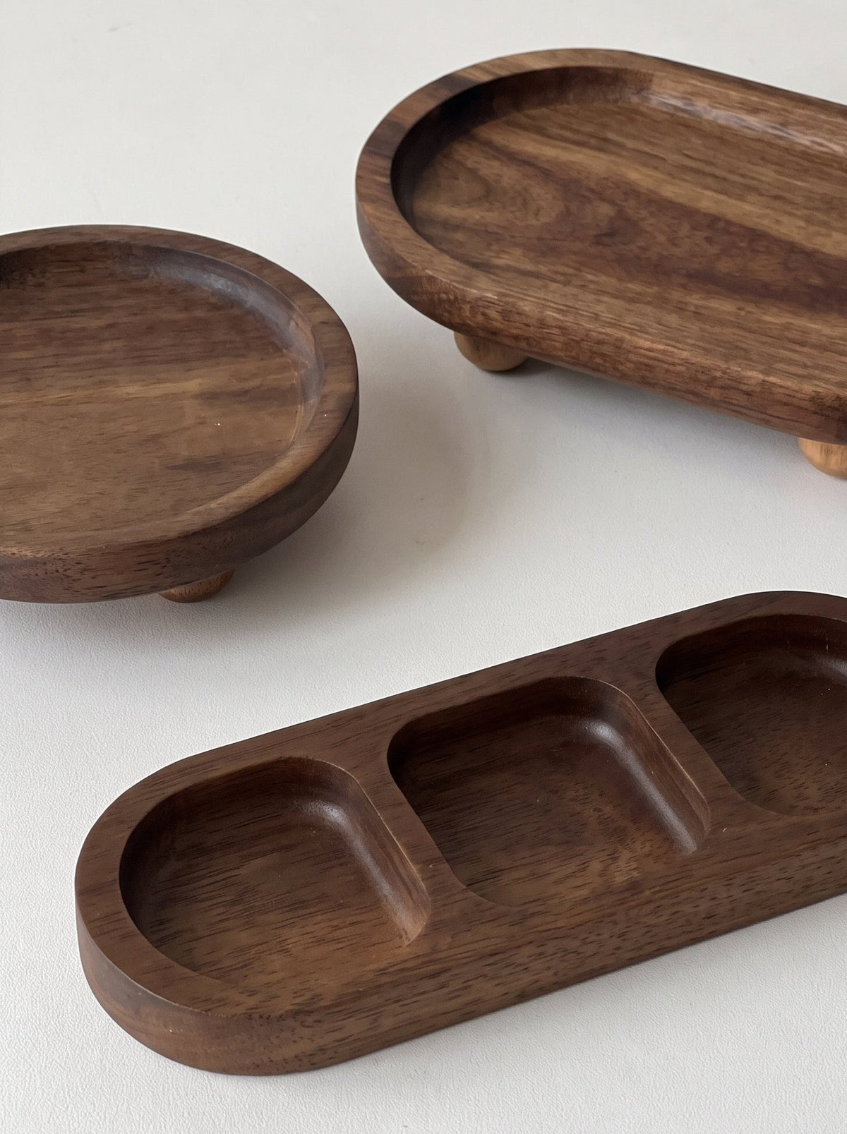 Holz-Schalen-Set 3-teilig - Nell & Croft