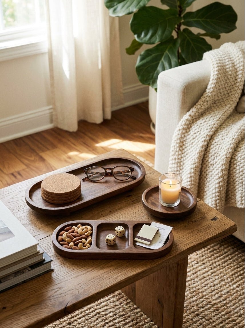 Holz-Schalen-Set 3-teilig - Nell & Croft