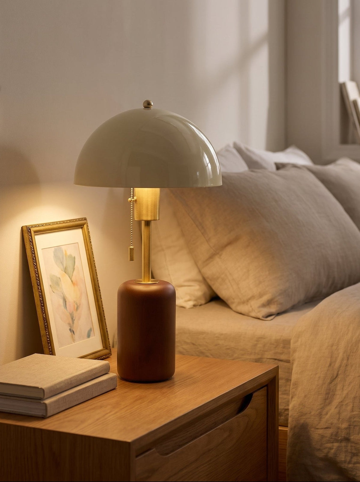 Holz Tischlampe - Nell & Croft