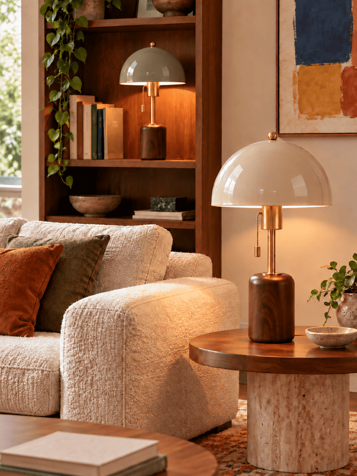 Holz Tischlampe - Nell & Croft