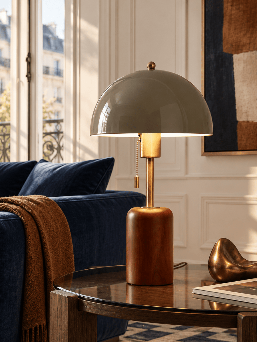 Holz Tischlampe - Nell & Croft