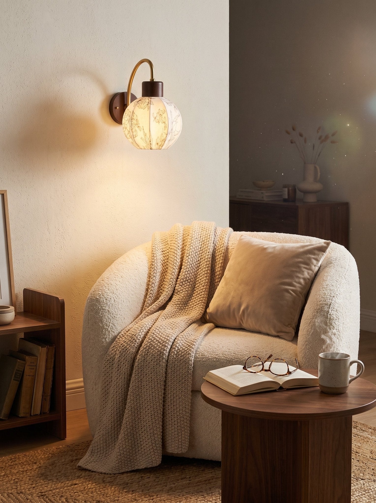 Marmor-Optik Wandleuchte - Nell & Croft