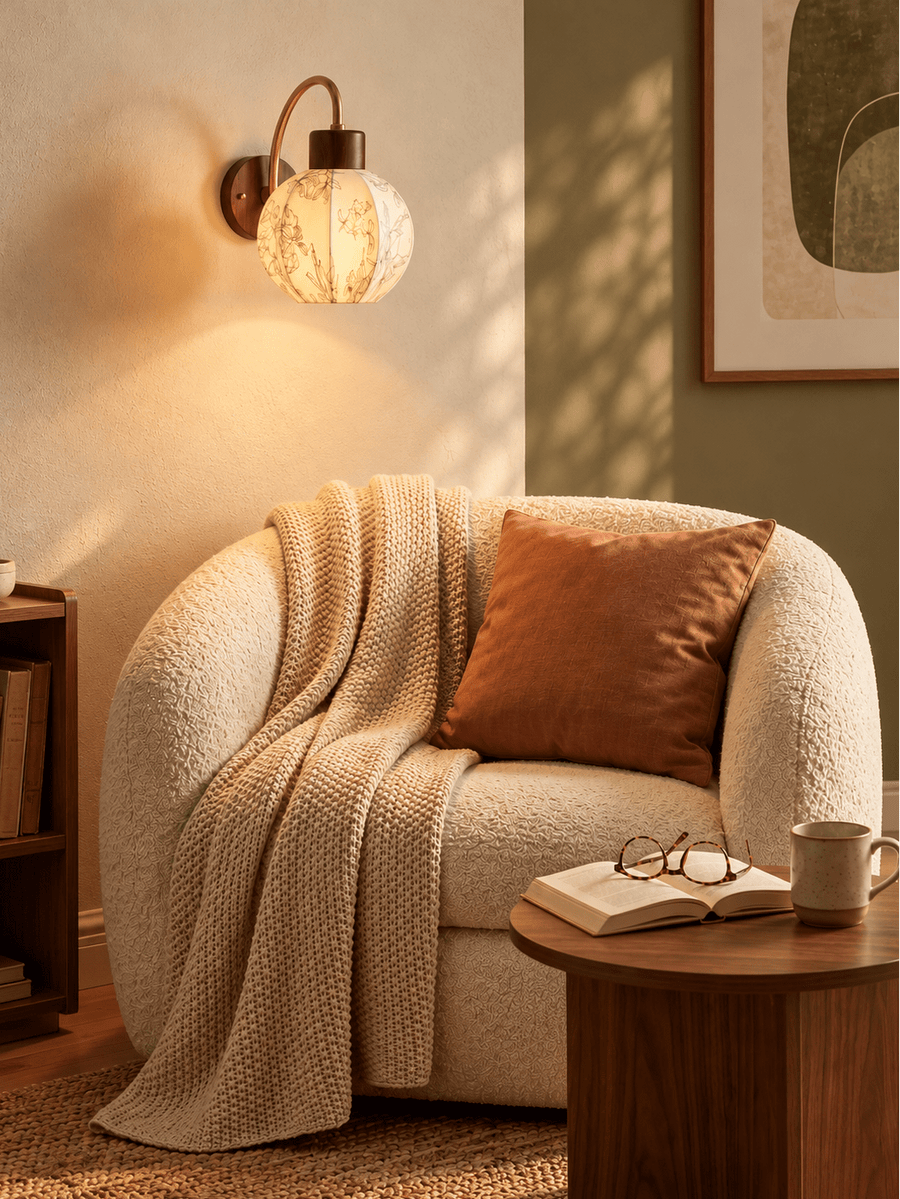 Marmor-Optik Wandleuchte - Nell & Croft