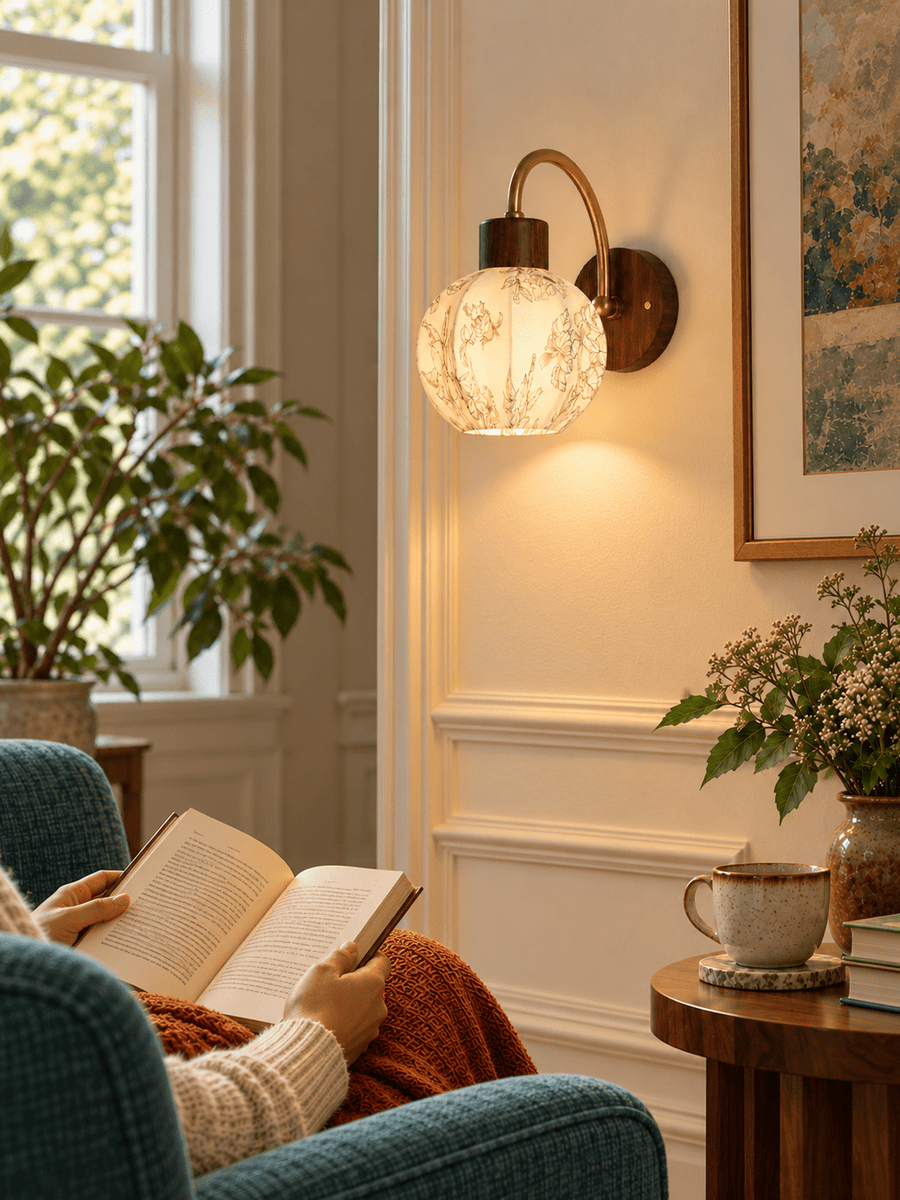 Marmor-Optik Wandleuchte - Nell & Croft