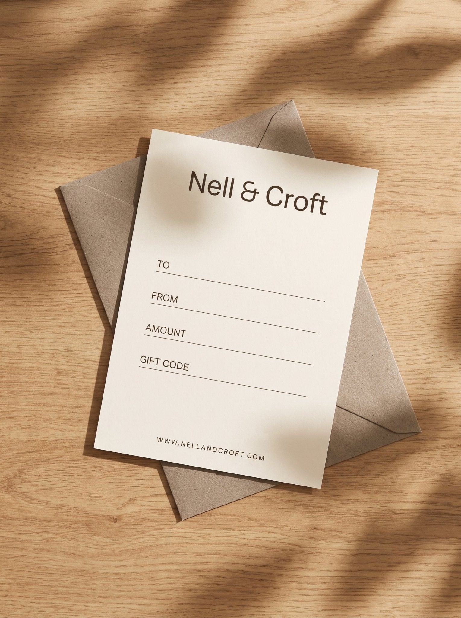 Nell & Croft Gift Card - Nell & Croft