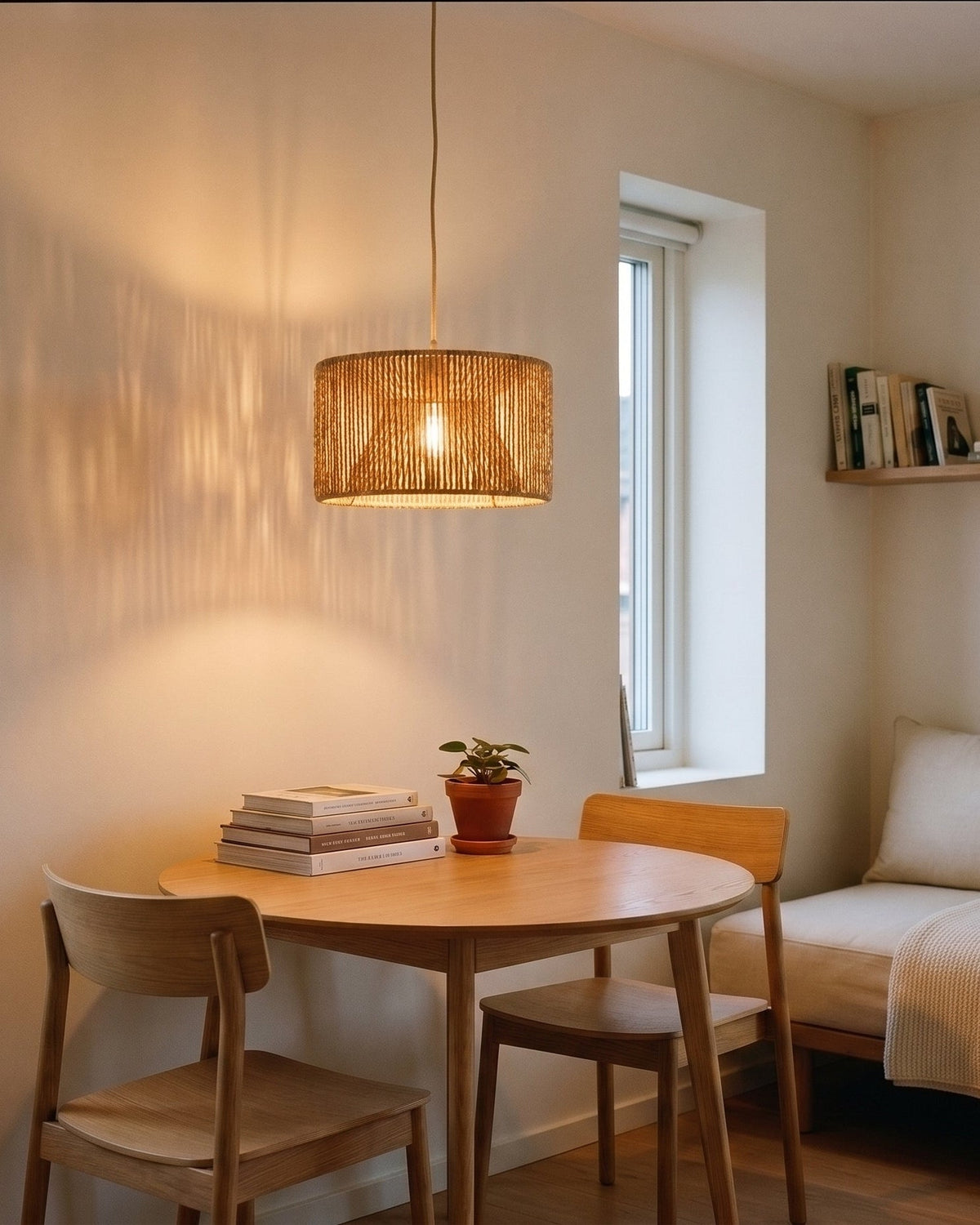 Papierseil Lampenschirm - Nell & Croft