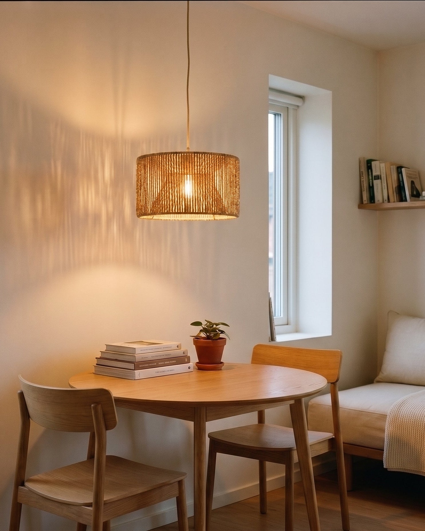 Papierseil Lampenschirm - Nell & Croft