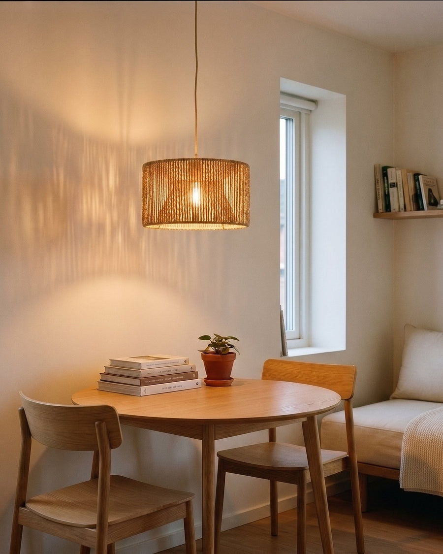 Papierseil Lampenschirm - Nell & Croft