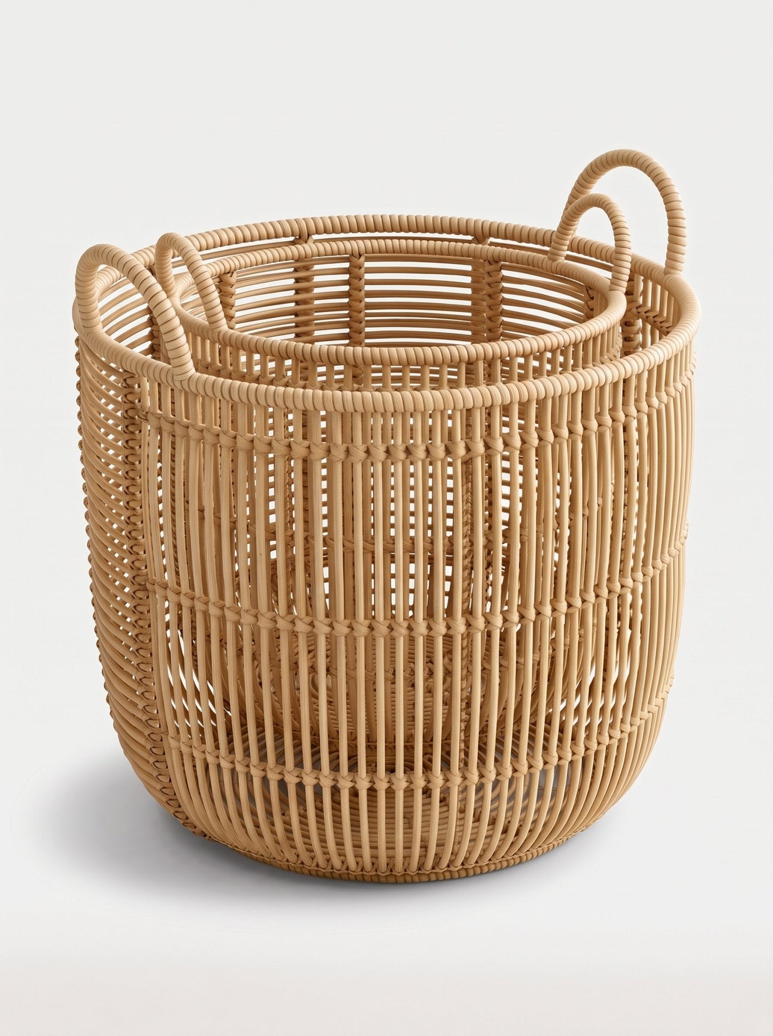 Rattan-Optik Wäschekorb-Set - Nell & Croft