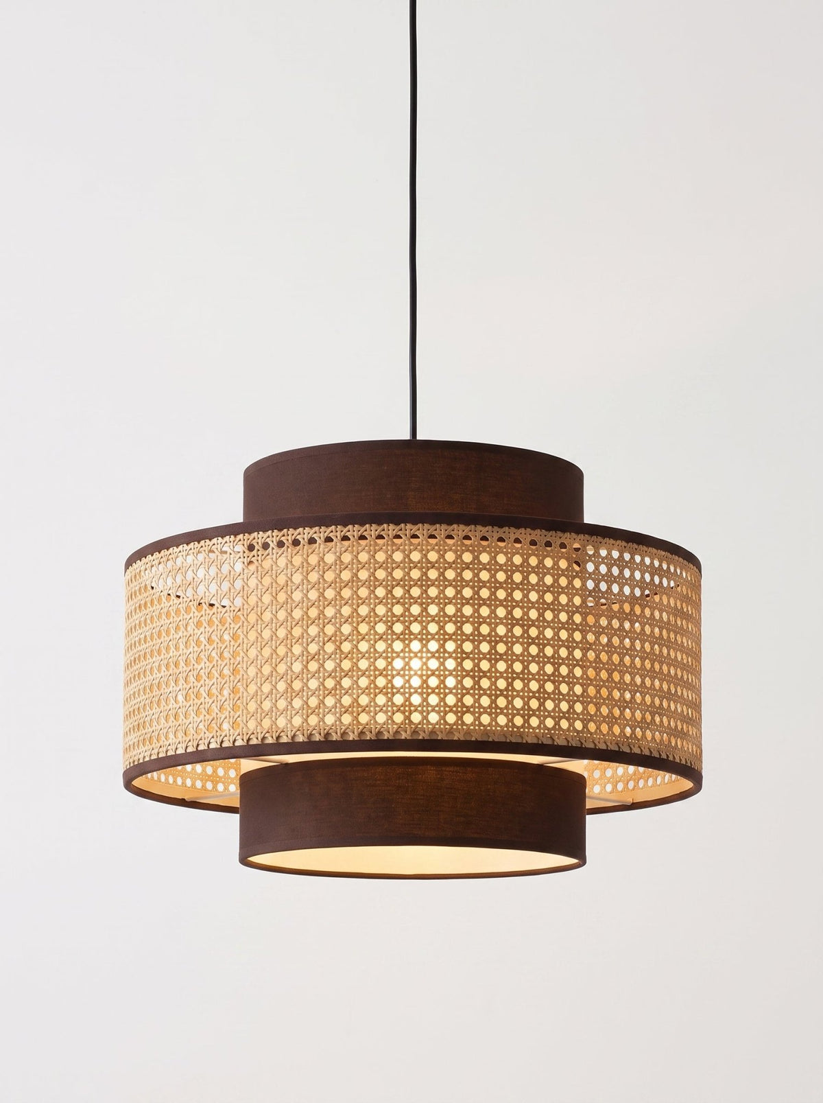 Rattan Pendelleuchte - Nell & Croft