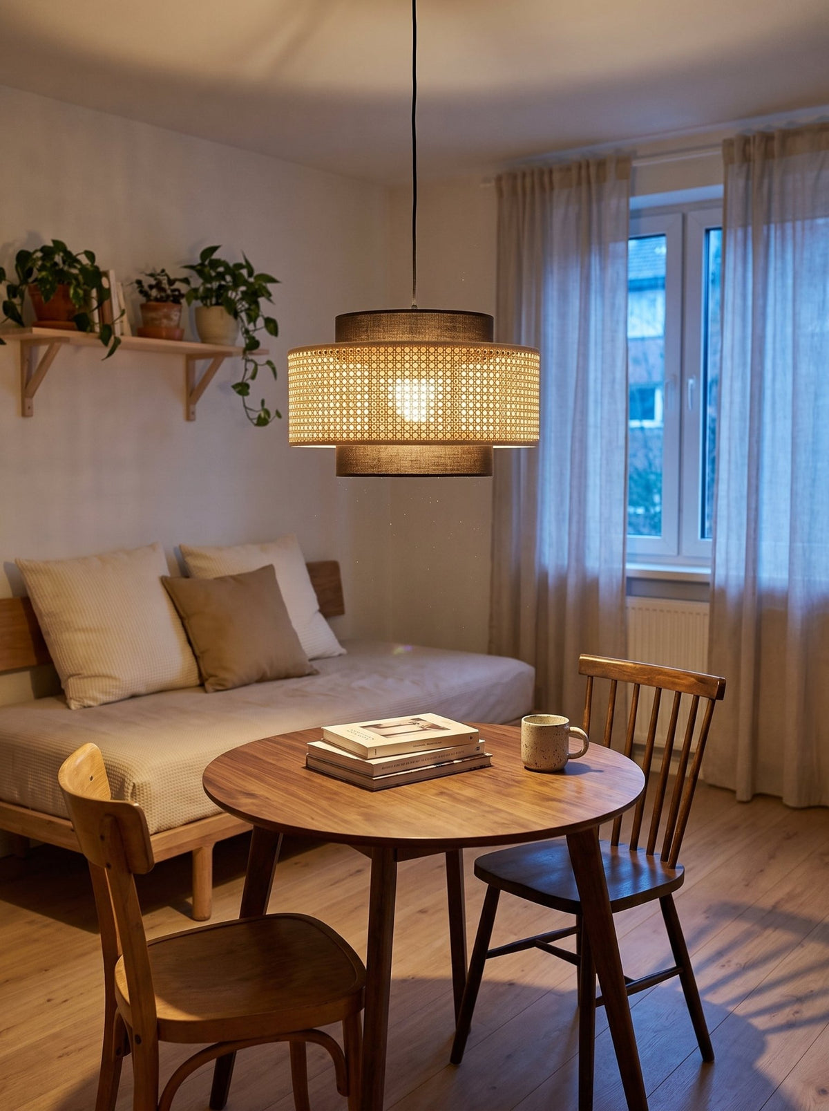 Rattan Pendelleuchte - Nell & Croft
