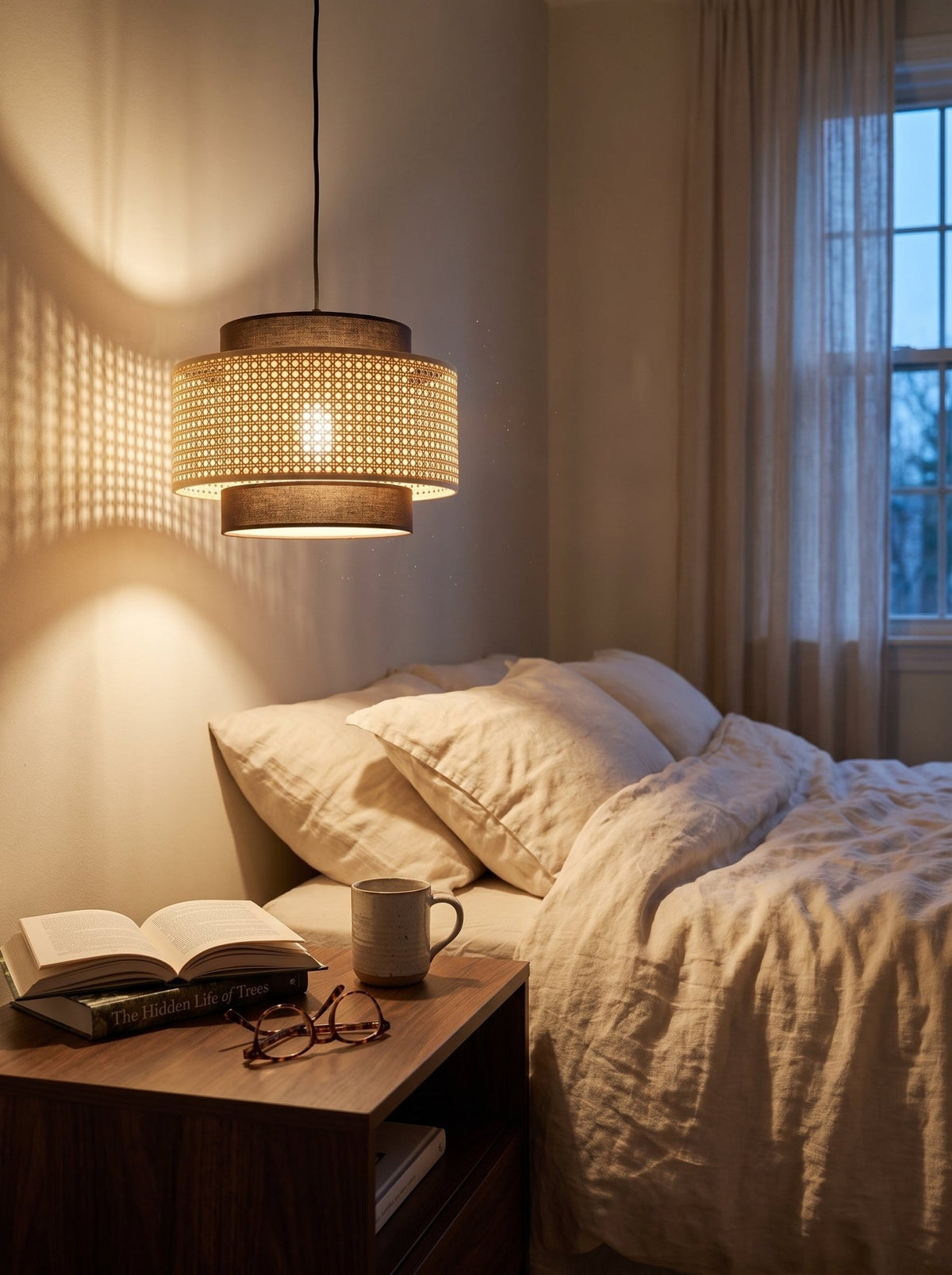 Rattan Pendelleuchte - Nell & Croft