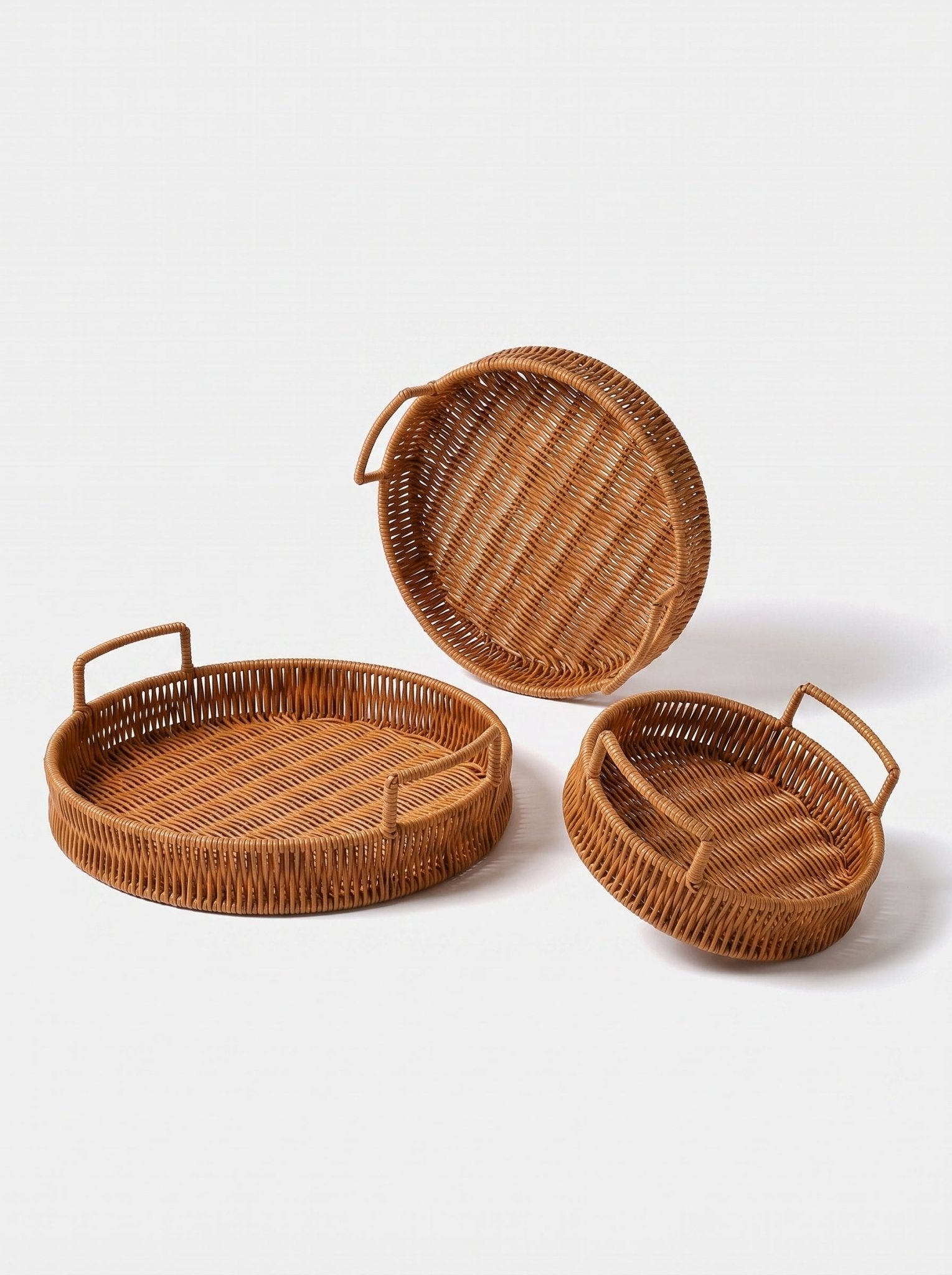 Rattan Tablett-Set - Nell & Croft