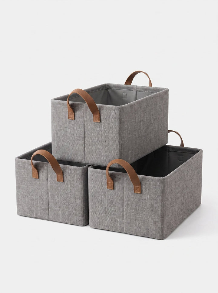Stoffbox mit Gestell im 3er-Set - Nell & Croft